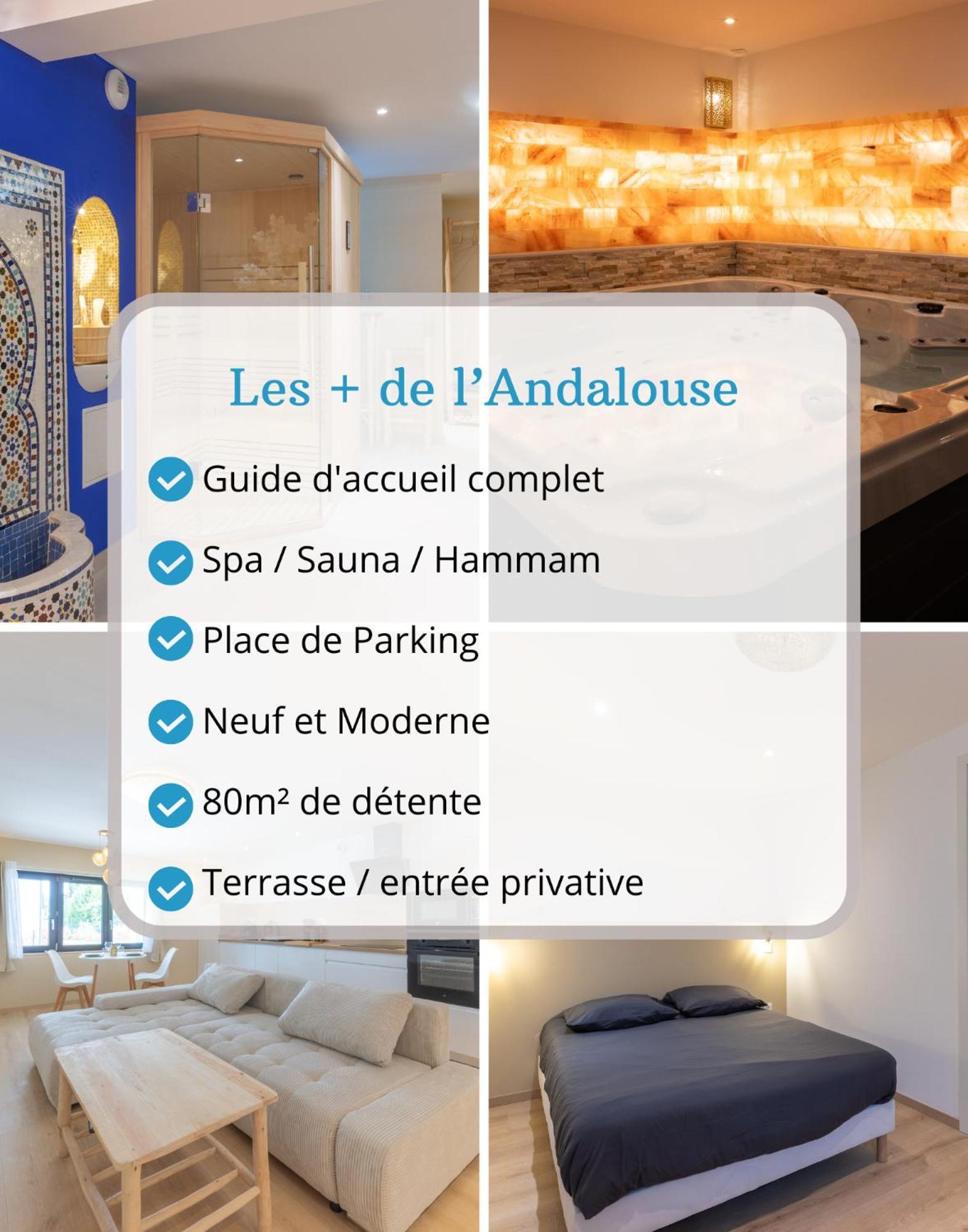 L'Andalouse & Spa Privatif - Strasbourg Mittel Mittelhausbergen 외부 사진